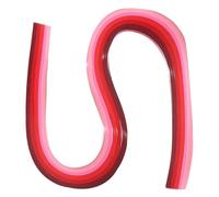 PATIKIL 540 x 5mm Bandes de Papier Quilling Arc-En-Ciel, 120 Pcs Bande de Papier Origami pour Quilling, pour Bricolage, Artisanat de Noël, Dégradé Rouge