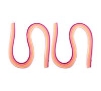 PATIKIL 540 x 5mm Bandes de Papier Quilling Arc-En-Ciel, 240 Pcs Bande de Papier Origami pour Quilling, pour Bricolage, Artisanat de Noël, Dégradé Rose