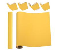 PATIKIL 59"x18.5" Toile De Reliure, Couverture De Livre En Toile De Lin Toile De Réparation De Reliure Toile De Reliure Pour Reliure Arts Du Livre Couture DIY Artisanat, Jaune