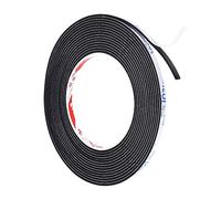 PATIKIL 5M/16.4ft Étanchéité Mousse Ruban, 5mm Large 2mm Épais Unique Face Météo Décapage Porte Sceau Bande pour Fenêtre Porte Isolation, Noir