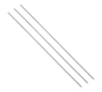 PATIKIL #6-32 UNC 304 Tige Filetée Complète En Acier Inoxydable, 3Pcs Longueur 7.9" Vis Filetée Longue Filetage À Droite Tiges Filetées Complètes Boulon D'Ancrage, Serre-Joints, Élingues