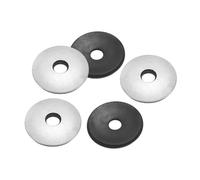 PATIKIL 6.3x25mm EPDM Rondelles d'Étanchéité Collées, 80 pièces 201 Acier Inoxydable Joint de Rondelles en Caoutchouc Néoprène pour l'Approvisionnement en Boulons Marins (#14x1/4")