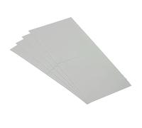 PATIKIL 6,5" Polarisé Film Feuilles, 4 Paquet Adhésif Polariseur Linéaire Polarisant Filtre 7,9x15,1cm pour Écran Photographie Éclairage, 0 Degré