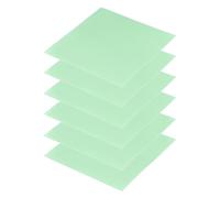 PATIKIL 6 Pack 100x100x0.3mm Pads Thermiques Froid affaiblissement Vert | Silicone, pour CPU GPU IC PCIe M.2 2280 SSD NVMe Heatsink, Pads Thermiques
