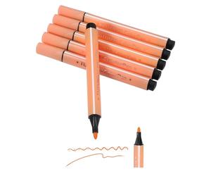 PATIKIL 6 Pack Marqueurs De Couleur Pour Dessin Coloriage Gribouillage | Marqueurs Lavables, Peau, Marqueur Large Ligne Ensemble Stylos Aquarelle Pour Livres De Coloriage Adultes Croquis