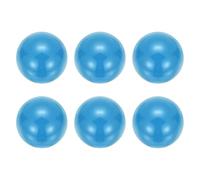 PATIKIL 6 Pcs Joystick Arcade Boule Supérieure, 35mm M6 Tête Ronde Manche Fileté Bouton Boule Arcade Pièces DIY Remplacement Pour Manettes De Console/Joystick, Bleu