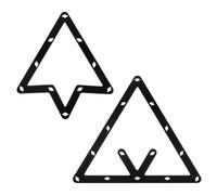 PATIKIL 6 Pcs Magic Rack, 8, 9, and 10 Ball Combo Pack Magic Ball Rack Sheet Pool Rack Table Ball Holder Billiards Accessories