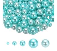 PATIKIL 600 Pcs 4/6/8/12/14mm Perles Pour Remplissage De Vases Bleu Ciel