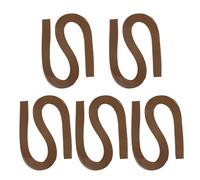 PATIKIL 600 Pièces Bandes de Papier Quilling 5mm (3/16") 54cm Papier Origami pour l'Art Diy Artisanat Manuel Noël, Marron Foncé