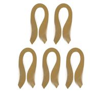 PATIKIL 600pcs Bandes de papier Quilling 1/8" (3mm) 39cm Papier Origami Bande pour Art DIY Artisanat à la main Noël, Marron clair