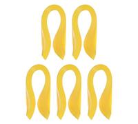 PATIKIL 600pcs Bandes de papier Quilling 1/8" (3mm) 39cm Papier Origami Bande pour Art DIY Artisanat à la main Noël, Jaune foncé