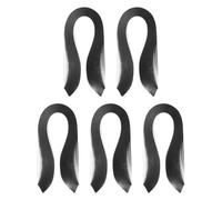 PATIKIL 600pcs Bandes de papier Quilling 1/8" (3mm) 39cm Papier Origami Bande pour Art DIY Artisanat à la main Noël, Noir