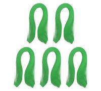 PATIKIL 600pcs Bandes de papier Quilling 1/8" (3mm) 39cm Papier Origami Bande pour Art DIY Artisanat à la main Noël, Vert foncé