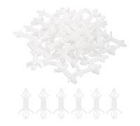 PATIKIL 60Pcs Colonne d'Isolation de Carte PCB, Entretoise de Carte de Circuit de Verrouillage Inversé en Nylon Double Tête Support de Support d'Isolation Hauteur 12.9mm / 0.51"