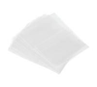 PATIKIL 65x60mm Bandes de Rétraction Perforées en PVC, 500 Pièces Film Rétractable pour Bouteilles, Pots, Boîtes, Convient pour Un Diamètre de Bouchon de 1,22 à 1,5 Pouces, Transparent