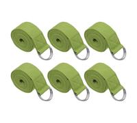 PATIKIL 6Pcs Sangle De Yoga Pour Étirement 8 Pieds Vert Foncé