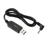 PATIKIL 6W 1A USB Step Up Voltage Convertisseur, DC 5V to DC 12V Alimentation Fournitures Adaptateur 90 Degré Angle 3.5x1.35mm Câble pour Router LED Lampe Haut-parleurs