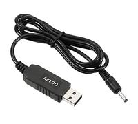 PATIKIL 6W 1A USB Step Up Voltage Convertisseur, DC 5V to DC 12V Alimentation Fournitures Adaptateur Jack 3.5x1.35mm Câble pour Router LED Lampe Haut-parleurs