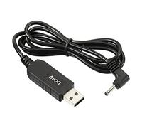 PATIKIL 6W 1A USB Step Up Voltage Convertisseur, DC 5V to DC 9V Alimentation Fournitures Adaptateur 90 Degré Angle 3.5x1.35mm Câble pour Router LED Lampe Haut-parleurs