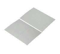 PATIKIL 7,9" Polarisé Film Feuilles, 2 Paquet Adhésif Polariseur Linéaire Polarisant Filtre 16,3x12,4 cm pour Écran Photographie Éclairage, 0/90 Degré