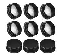 PATIKIL 72pcs 28mm Couvercle en Résine Phénolique Bouchon De Growler Noir