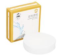 PATIKIL 7cm Qualitatif Filtre Papier Rapide Vitesse Rond Laboratoire Filtre Papier Chimique Analyse Industrielle Huile Test Entonnoir Filtre Papier