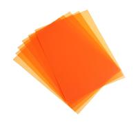 PATIKIL 8.3" X 11.7" X 0.05" Couverture de Reliure en PP, 10 Pièces, Coins Carrés Non Perforés, Finition Légèrement Texturée en Sable Pour La Reliure de Rapports, Rapports D'Affaires