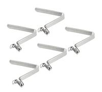 PATIKIL 8.5x5mm Kayak Pale Boutons-pression, 5 Paquet Pôle Bouton Poussoir Ressort Clips Acier Creux Bouton Blocage Tube Unique Broche pour Camping Auvent Pôle Tende