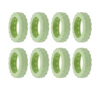 PATIKIL 8 Paquet Bagage Roues Housse Silicone Vert | Poursuivre Valise Roue Couvre-roues pour Plupart 8-Fileuse Roues Bagages Ensembles