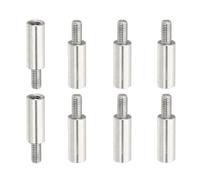 PATIKIL 8 Pcs Entretoises Allongées M3x12+6mm Vis En Acier Inoxydable, Adaptateurs Filetés Métriques Mâle Femelle Entretoises Pour PCB, Ordinateur & Circuit Board Assortiment Kit