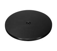 PATIKIL 8 Pouce Lourd Rotatif Pivotant Support 360° Rotation Noir | avec Acier Balle Roulements, Plateau Tournant Paresseux Susan Base pour Grand Écran TV Ordinateur Moniteur