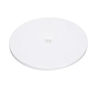 PATIKIL 8 Pouce Lourd Rotatif Pivotant Support Plateau Tournant Blanc | avec Acier Balle Roulements, Paresseux Susan Base pour Grand Écran TV Ordinateurs Moniteurs, 360° Rotation