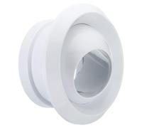 PATIKIL 8 pouce Rond Air Vent, Réglable Balle Jet Buse Diffuseur Plafond Diffuseur Vent Couvercle ABS Soffite Vent pour Salle Bain Cuisine Salon Chambre Ventilation