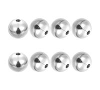 PATIKIL 8Pcs Boulons À Bille 20mm, Filetage Femelle M5 UNC, Adaptateur À Rotule en Acier pour Super Clamp, Monture Hot Shoe, Trépied Lumière, Support Téléphone, Argent