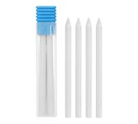 PATIKIL 8Pcs Mines De Crayon De Charpentier 5.6mm 2B, Mines Solides Sèches Résistantes À La Cassure Pour Crayons Mécaniques De Charpentier, Construction, Dessin Technique, Blanc
