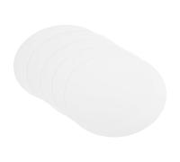 PATIKIL 9.8-pouce Rond Carton Papier, 25 Pcs Vierges Disque Circles Tranches pour Fête Décorations Bricolage Artisanat Arts Dessin Peinture Écriture, Blanc