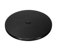 PATIKIL 9 Pouce Lourd Rotatif Pivotant Support avec Acier Bille Roulements, 360° Rotation Plateau Tournant Paresseux Susan Base pour Grand Écran TV Ordinateurs Moniteurs, Noir