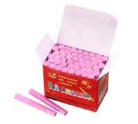 PATIKIL 96 PC Craie De Tableau, Craie Sans Poussière En Vrac Colorée Fine Pour Tableau Noir Salle De dultes Intérieur Fournitures De Bureau Maison, Rose