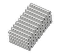 PATIKIL Acier Inoxydable 304 Goupilles Cylindriques 4 x 25 mm, 50 Pcs Chevilles Métalliques pour Étagères Support d'Étagères Lit Superposé Éléments de Fixation Matériel pour Meubles
