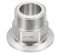 PATIKIL Adaptateur de 2 pouces vers filetage mâle NPT 1-1/4 hexagonal