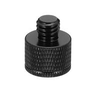 PATIKIL Adaptateur De Micro 5/8" Femelle Vers 3/8" Mâle, Adaptateur Fileté Pour Microphone Pour Support De Microphone De Caméra Trépied, Noir