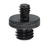 PATIKIL Adaptateur de Vis de Trépied 1/4" Mâle vers M10 Mâle, Connecteurs D'Écrou de Trépied Vis de Montage de Caméra Double Tête de Convertisseur
