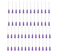 PATIKIL Aiguilles de Distribution à Embout Émoussé 2", 100 Pcs 21G Aiguille de Distributeur de Liquide Industriel avec Luer Lock pour Remplissage d'Encres Liquides