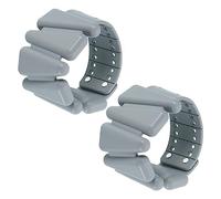 PATIKIL Ajustable Poignet Poids Ensemble de 2, 2lbs Total ( 1lb Chaque) Silicone Bracelets Cheville Poids Bracelets pour Femmes Homme pour Entraînement Yoga Jogging Aérobic, Léger Vert