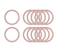 PATIKIL Anneau Adaptateur Magnétique Universel Éclatant12 Pc Ultra-Mince Anneau Adhésif en Alliage Nickel-Fer pour Coques De Charge sans Fil Kit De Support pour VoitureRose