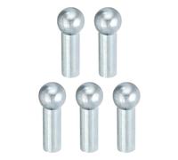 PATIKIL Arrêt de Balle de Câble, 5Pcs Accessoires de Machine de Gym pour Câble 5mm Équipement de Fitness Fil d'exercice Pièces Rechange de Joint de Port pour Machine Gym Domicile, Argent