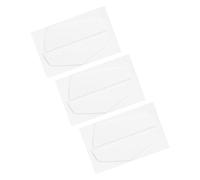 PATIKIL Arrondi Courbé Bords Souris Pieds Patins Tampons 0.6mm pour G600 Jouer Souris Pieds Rechange Blanc 2Pcs/3 Ensemble