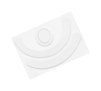 PATIKIL Arrondi Courbé Bords Souris Pieds Patins Tampons 0.8mm w Nettoyage Papier pour G403/G603/G703 Jouer Souris Pieds Rechange Blanc 3Pcs/1 Ensemble