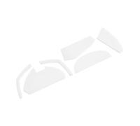 PATIKIL Arrondi Courbé Bords Souris Pieds Patins Tampons 1.0mm pour G602 Jouer Souris Pieds Rechange Blanc 6Pcs/1 Ensemble