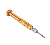 PATIKIL Badminton Œillet Dissolvant, INOX Acier Raquette Œillets Clou Cône Badminton Raquette Outil Accessoire, Jaune